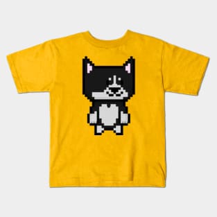 Pixel Huskey Kids T-Shirt